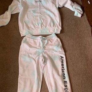 Sweatshirt and sweatpants